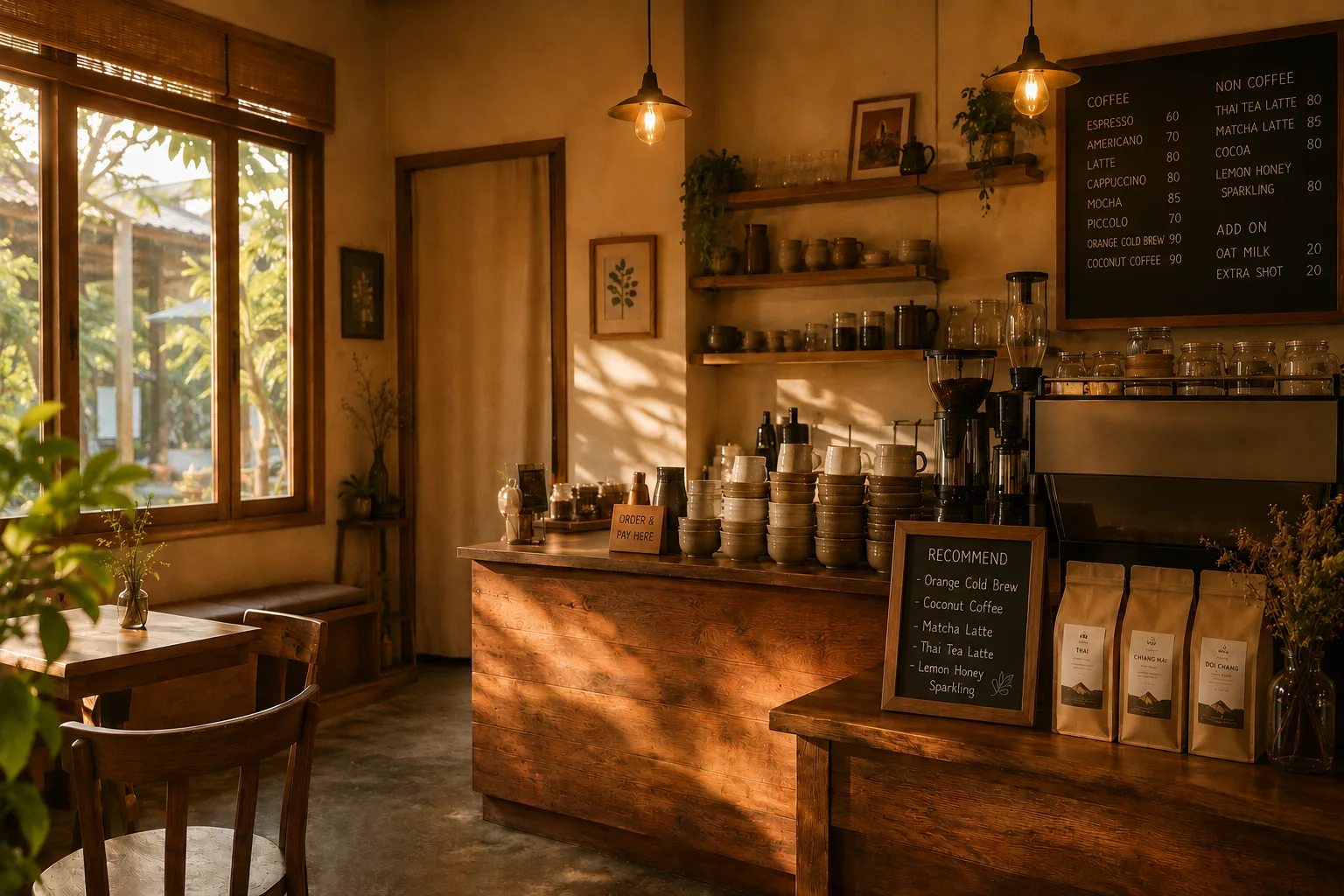 คาเฟ่ · ร้านกาแฟ